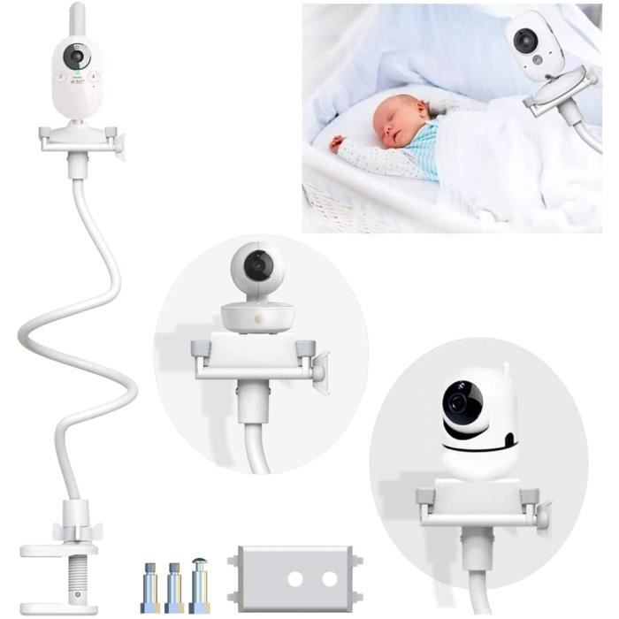MOUSTIQUAIRE POUSSETTE Support de caméra universel pour bébé Support de moniteur- appareil photo - téléphone portable - caméra béb