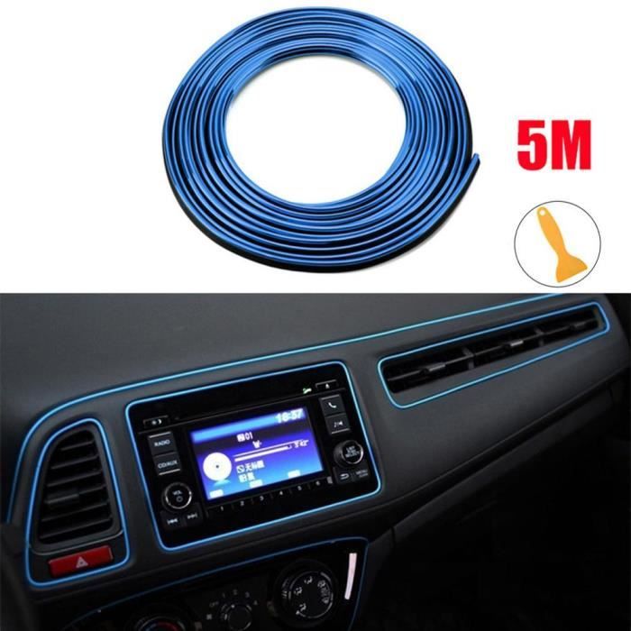 Bande de garniture intérieure de voiture, 5M, autocollants d'intérieur, fente de porte, bord de moulage, ligne décor*KY5704
