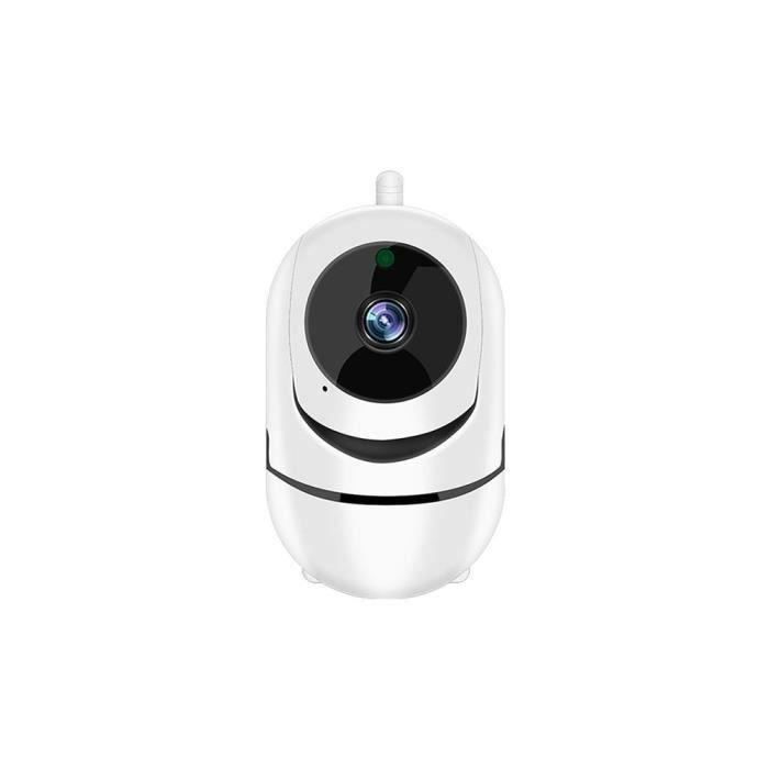 360 Degrés Wifi 1080P Caméra IP Intérieur Audio Vision Nocturne IR Sans Fil Sécurité Domestique Blanc