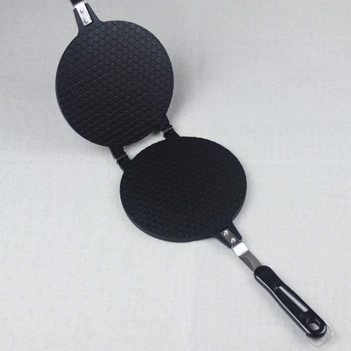 GAUFRIER AJH Gaufrier Belge gaufrier agrave Bulles en Forme de Coeur Bricolage gaufrier eacutelectrique en Acier Inoxydable974