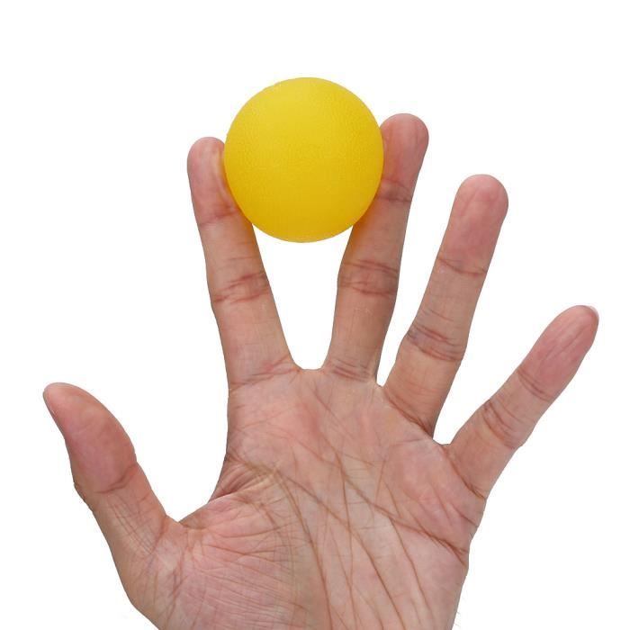 Balle De Massage Boule Thérapie Main Paume pour soulager le stress de l'exercice de la force des doigts