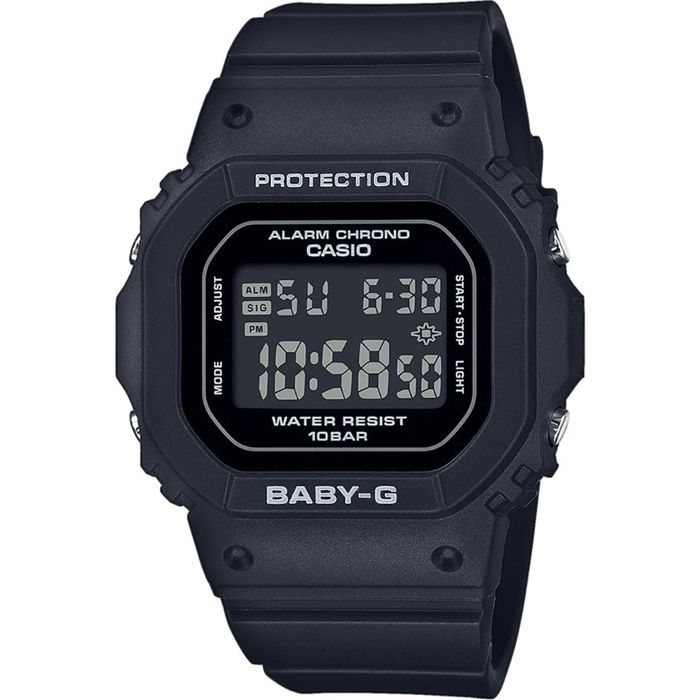 Montre - CASIO - Baby-G - Noire résine