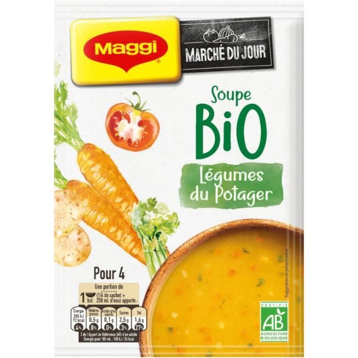 MAGGI Soupe Légumes du Potager - Bio - 90 g