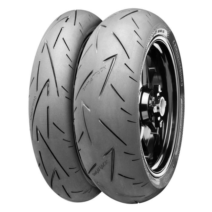 CONTINENTAL 120-70R17 58W ContiSportAttack 2 - Pneu Moto