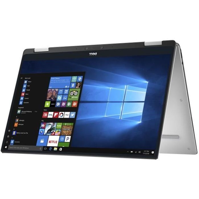 Dell Xps 13 9365 2-In-1 Conception Inclinable Core i5 7Y54 - 1.2 Ghz Win 10 Pro 64 Bits 8 Go Ram 256 Go SSD 13.3" Écran Tactile…
