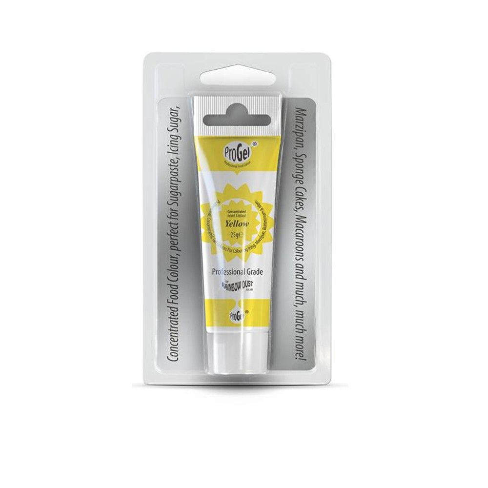 Colorant alimentaire progel jaune - 25 grs