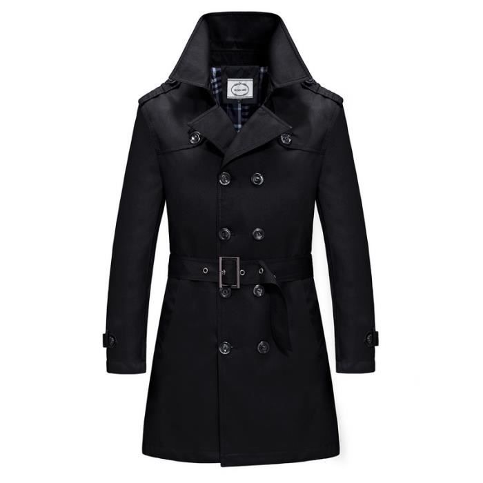 Trench Homme Trench-Coat Corset Double Boutonnage