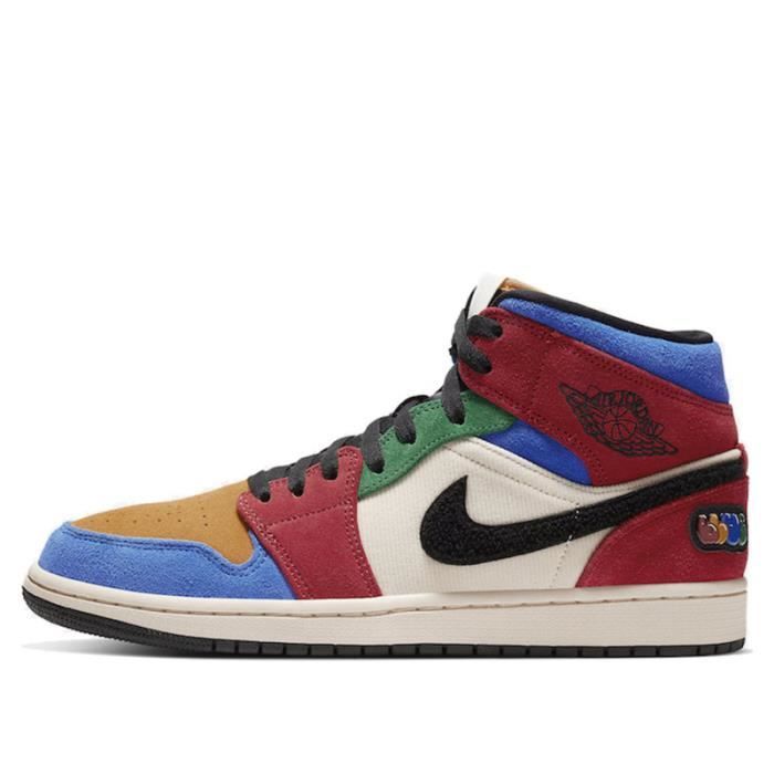 Baskets Air Mid SE Fearless Blue the Great AJ1 Pour Hommes et Femmes