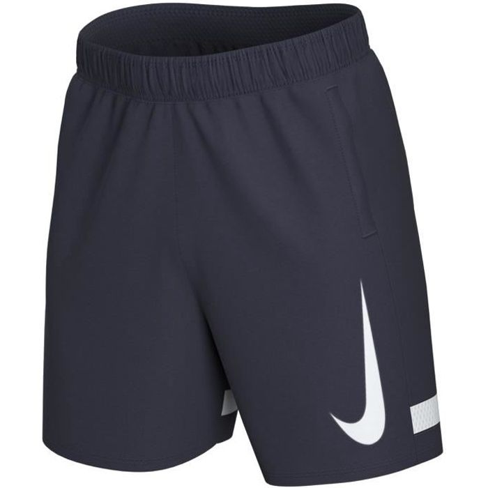 Nike Dri-FIT Academy Short CV1467-451, Homme, Bleu marine, Pantalon short