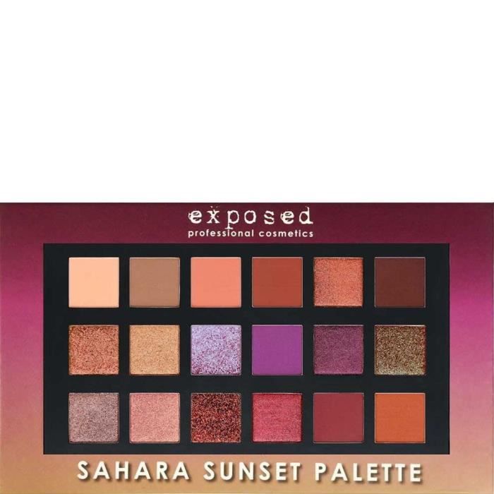 Palette 18 fards à Paupières Sahara Sunset