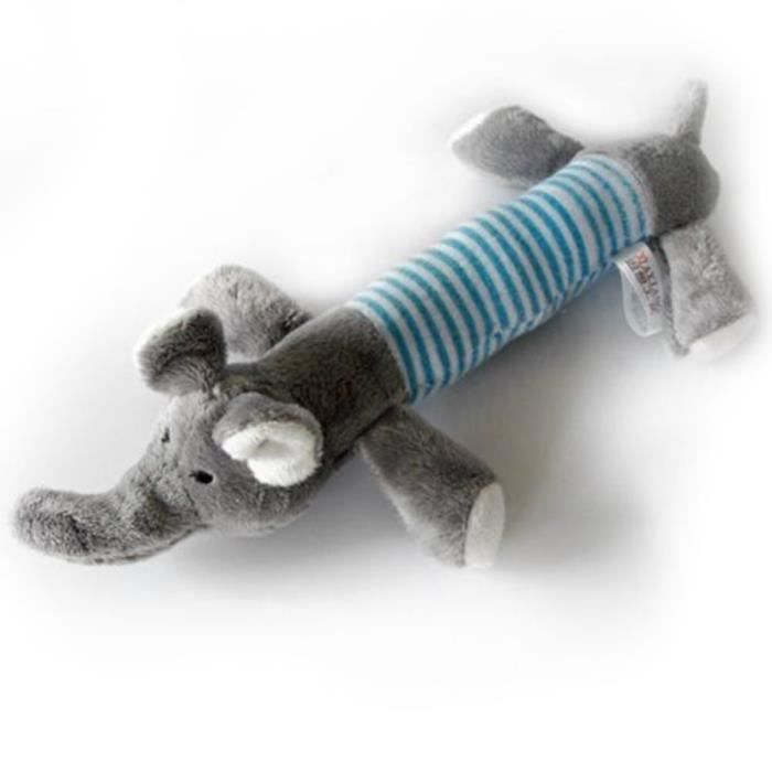 Newin étoile Chien pour animal domestique Chiot en peluche Jouets Bruitages pour chien chat animaux Sound Toys (éléphant)@M4482