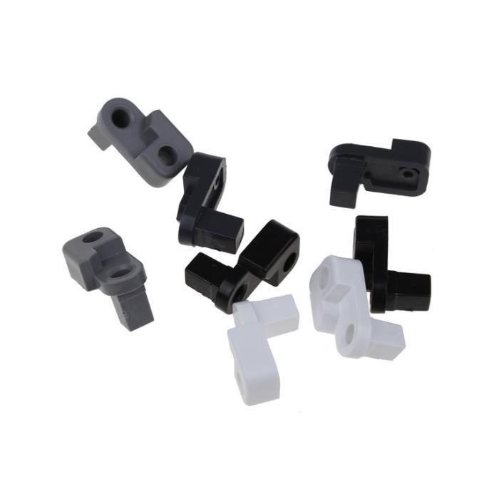WHIRLPOOL - MANCHON D'ARRET KIT GAUCHE (blanc + gris + noir) - 481010632826