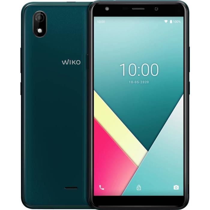 Smartphone double SIM 4G WIKO Y61 WIKY61WK560DEGST 16 GB 6 pouces (15.2 cm) double SIM Android™ 10 8 Mill. pixel vert f