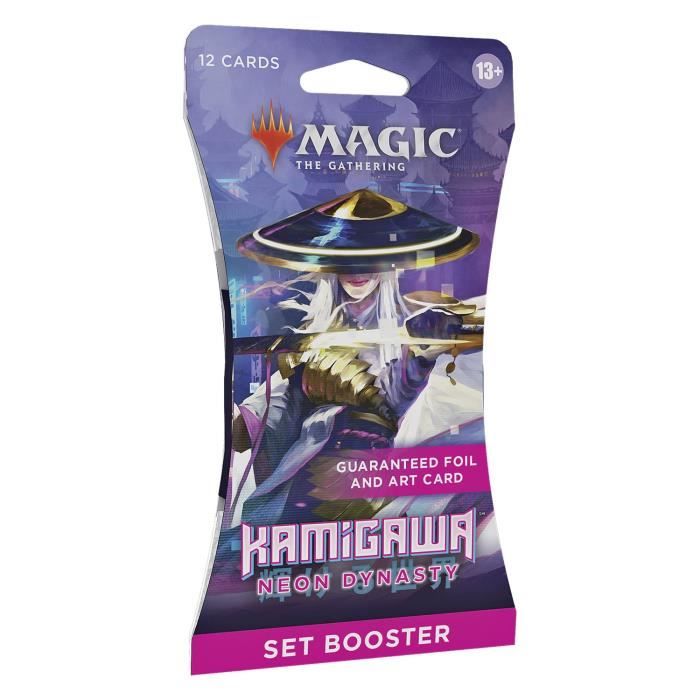 Booster d'extension scellé, Magic The Gathering - Kamigawa : La Dynastie Néon sous blister VF