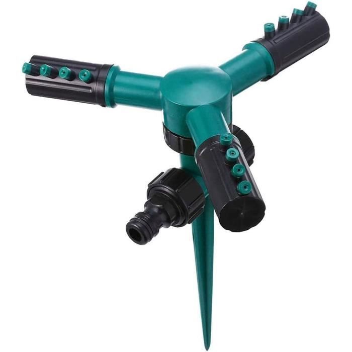 Arroseur rotatif automatique pour pelouse, jardin et potager, série d'arroseurs, arroseur à