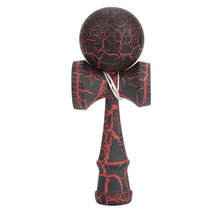 Balle Kendama à peinture craquelée jeu de jonglerie habile jouet