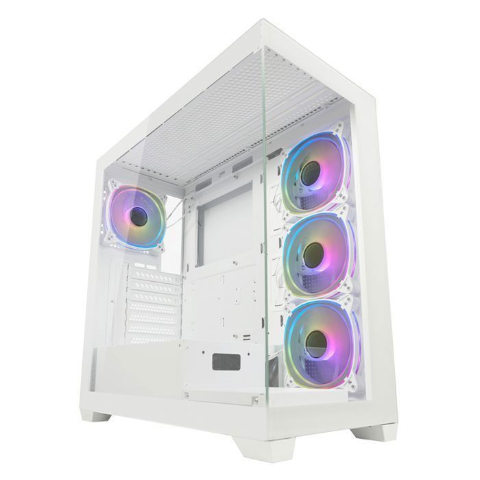 Boîtier PC LC Power Gaming 4 ventilateurs ARGB Compatibilité watercooling