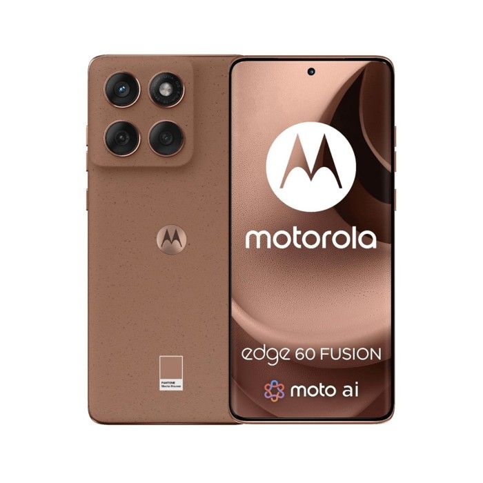 MOTOROLA Smartphone edge 60 fusion marron 6.67 pouces RAM 8 Go stockage 256 Go