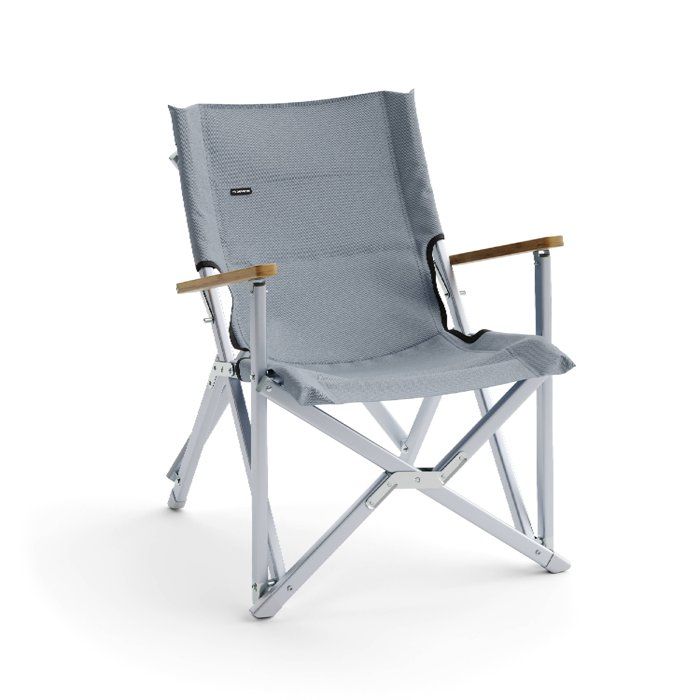 Chaise de camping - DOMETIC - Compact Camp Chair Silt - Aluminium - Polyester 600D - Gris Chaise de camping - DOMETIC - Compact Camp Chair Silt - Aluminium - Polyester 600D - Gris
