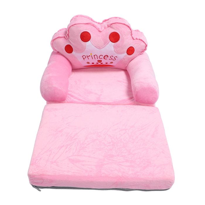 Shipenophy canapé pour bébé Chaise pour tout-petits filles enfants mignon princesse diadème dépliable meuble sofa 20% de réduction