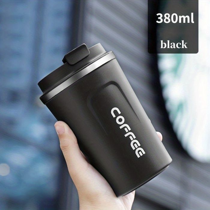 Tasse à café individuelle — Isotherme (chaud et froid) portable mug à latte haut de gamme de style européen (unisexe)