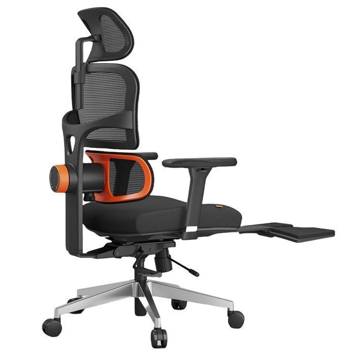 NEWTRAL NT002 Chaise ergonomique avec repose-pieds appui-tête et dossier à suivi automatique