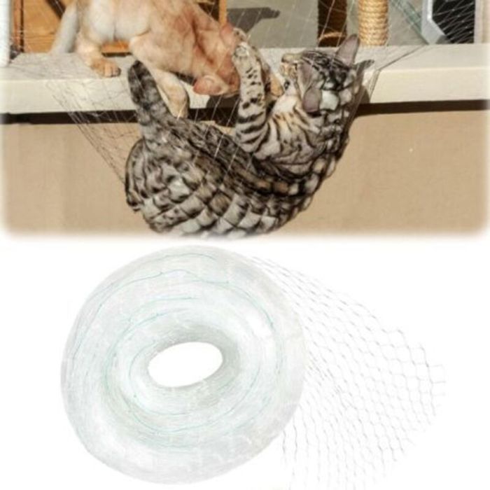 Filet de Protection Chat Balcon Résistant Filet Chat Balcon Filet Chat Balcon sans Percage Filet de Securite Enfant