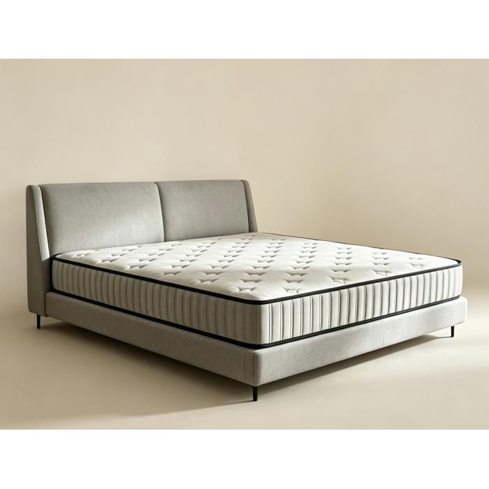 Matelas 160x200 cm - Mousse à mémoire - Épaisseur epaisseur 17 cm - Gel - 7 zones de confort - Équilibré