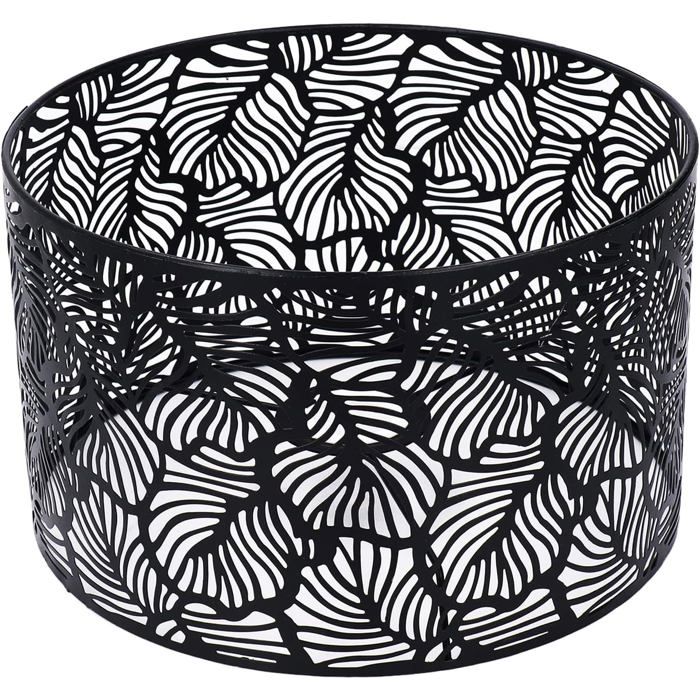 Abat-jour - PZCC - design creux - Fer - Diamètre 25 cm - Compatible E14/E27