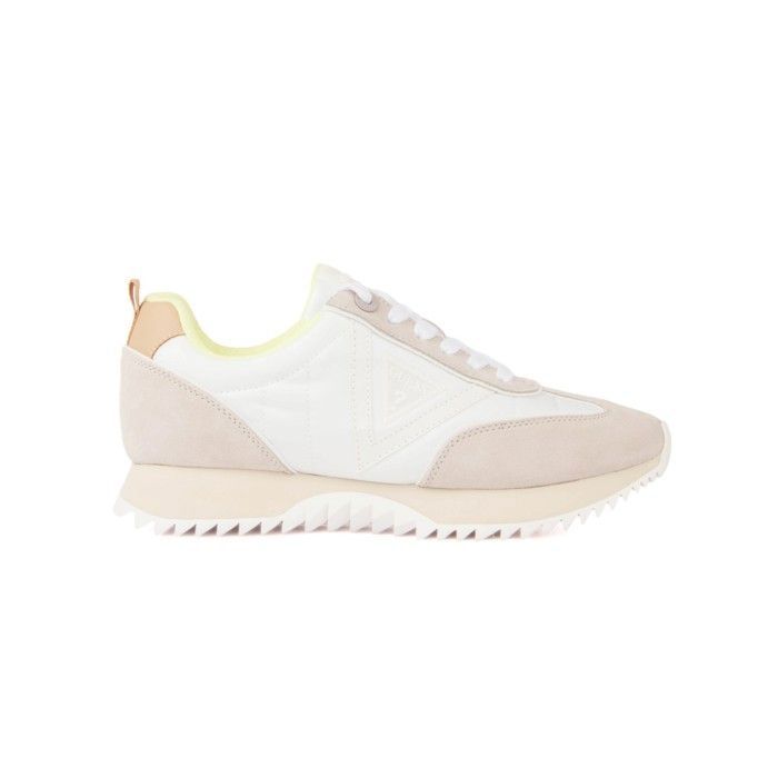 Basket Guess Femme baisue Beige Synthétique