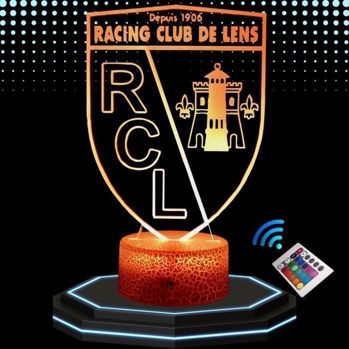 Lampe de Chevet 3D LED - RC Lens - Multicolore - Tactile - Télécommande - Cable USB Multicolor LAMPE A POSER