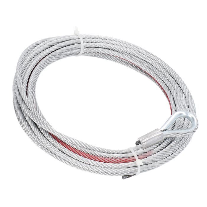 Câble De Remorquage Synthétique Dyneema 10 Mm X 28 M - 9299 Kg Avec Crochet - ONLISUM