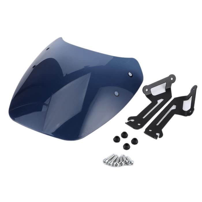 Déflecteur De Vent Universel Moto - Protection Pare-Brise Réglable ABS - Améliorez Votre Confort De Conduite