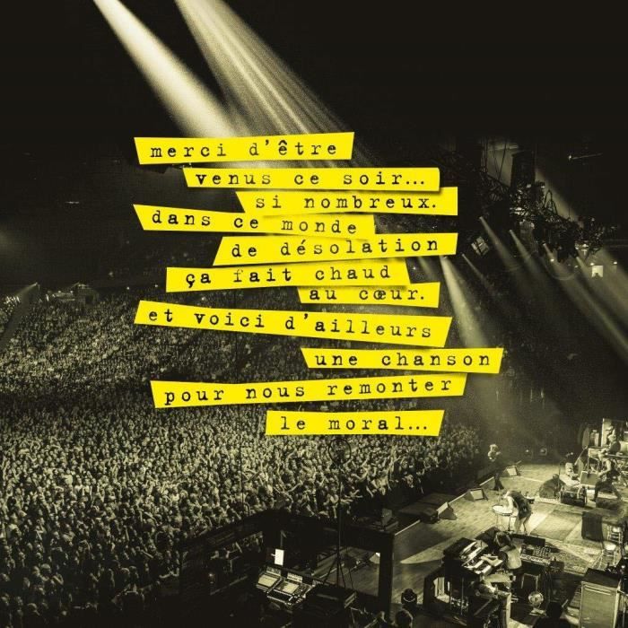 Hubert Felix Thiefaine 40 Ans De Chansons Sur Scene Double Cd Dvd 19 Cdiscount