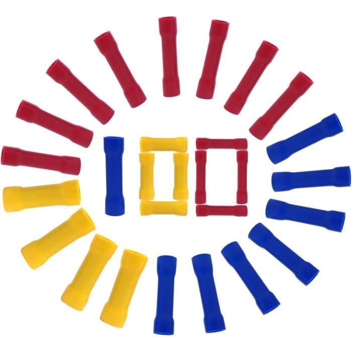 Boîte de 100 Connecteurs de Fils Électriques Thermorétractables K&S