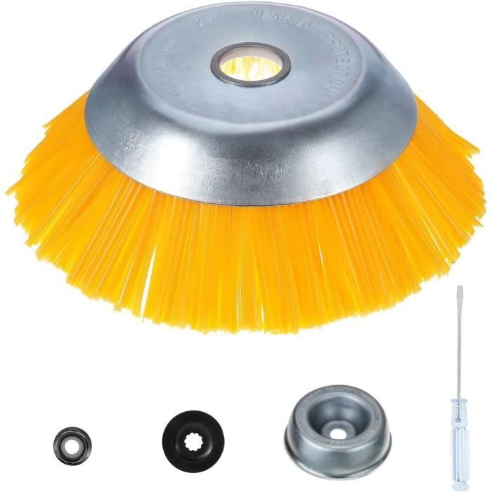 Brosse Désherbante SWAWIS 200mm - Accessoire Débroussailleuse Universel