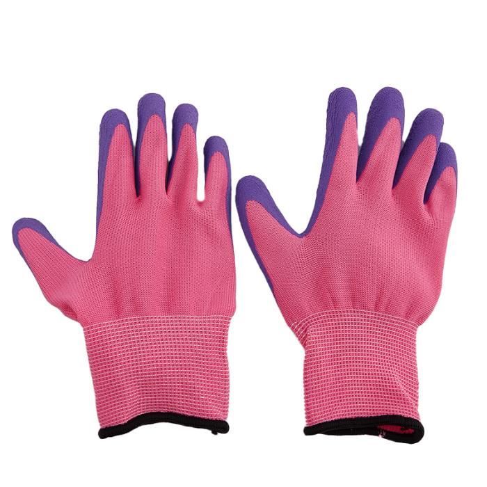 Gants de jardinage pour hommes/femmes, gants de travail en cuir durables  résistants aux coups de