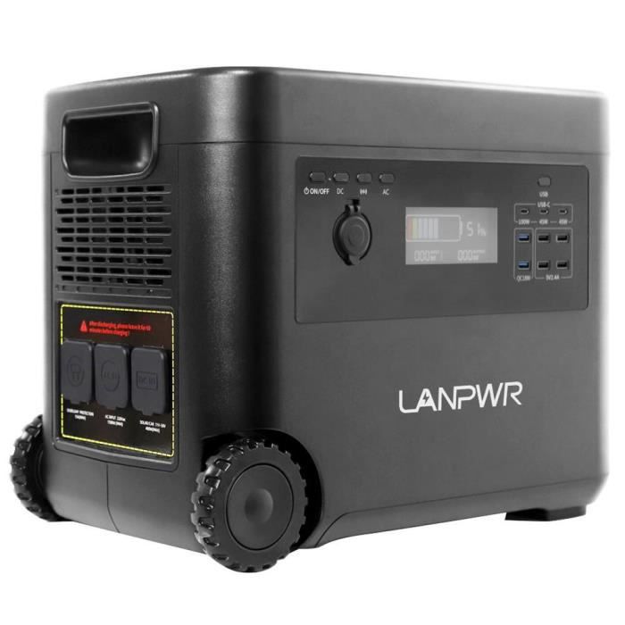 Centrale électrique Portable OSCAL PowerMax 6000 6000 W 3600 Wh LiFePO4 Generateur Solaire Extensible