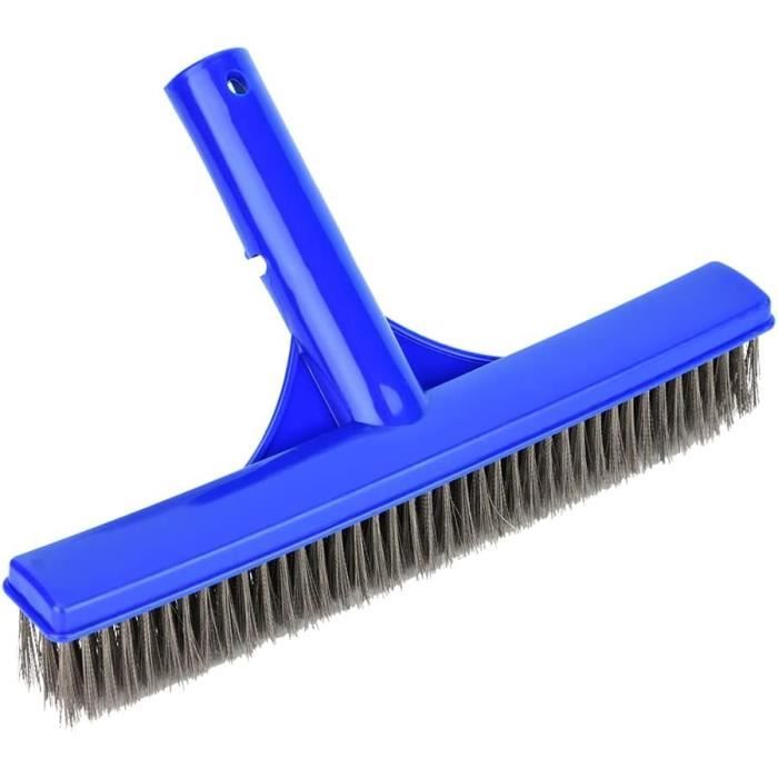 Brosse D'angle Pour Piscine Avec Poignée Rotative 180° – Nettoyage Coins, Marches, Compatible Poteau Télescopique