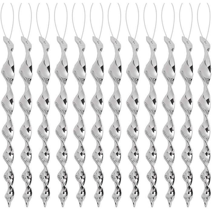 12 Pièces Répulsif Oiseaux Réfléchissants Rotatifs - Spirale Anti-Oiseaux 29,5 Cm Pour Jardin, Balcon, Arbres Fruitiers