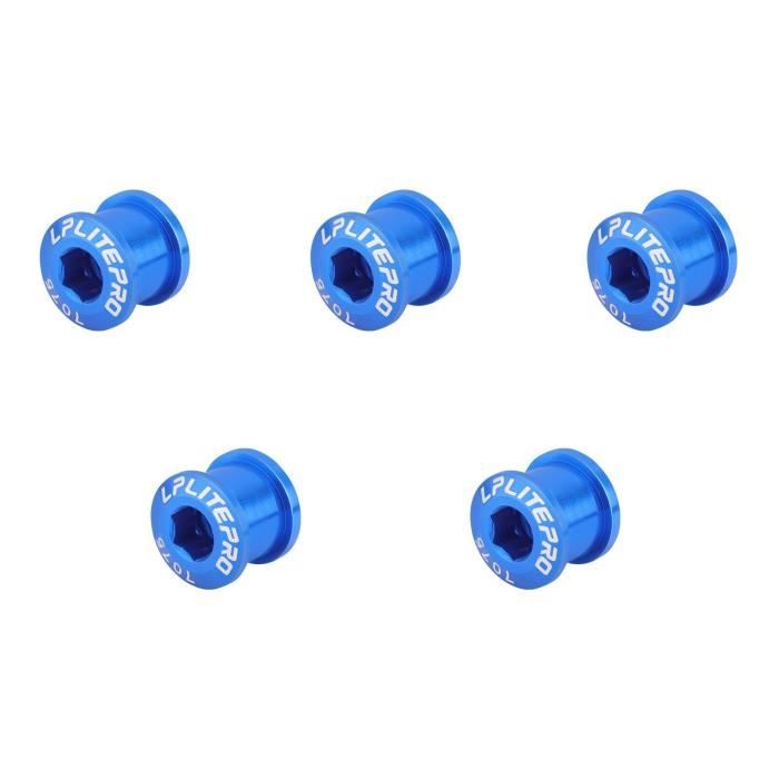 5 Pcs Vis De Plateau De Vélo De Route MTB Simple Double Triple Vitesses En Aluminium