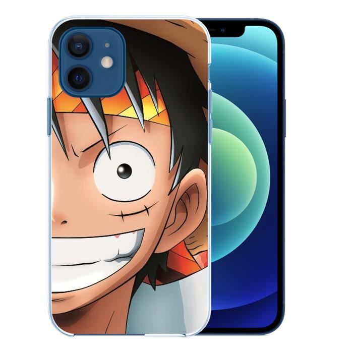 Coque pour iPhone 12 - Luffy One Piece. Accessoire telephone