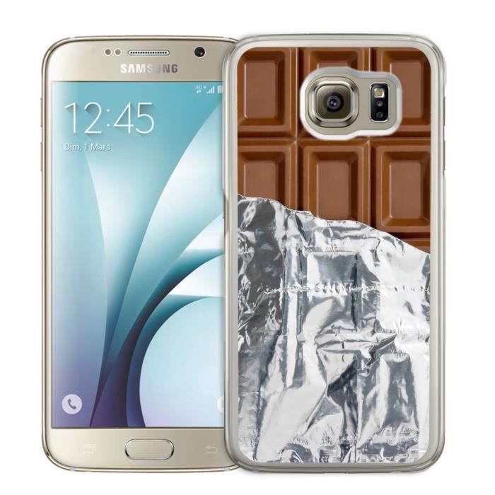 Coque Samsung Galaxy S5 Mini : Chocolat Aluminium