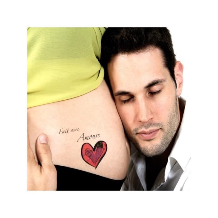 Tatouage Bedondi Fait Avec Amour Motifs Cdiscount Puericulture Eveil Bebe