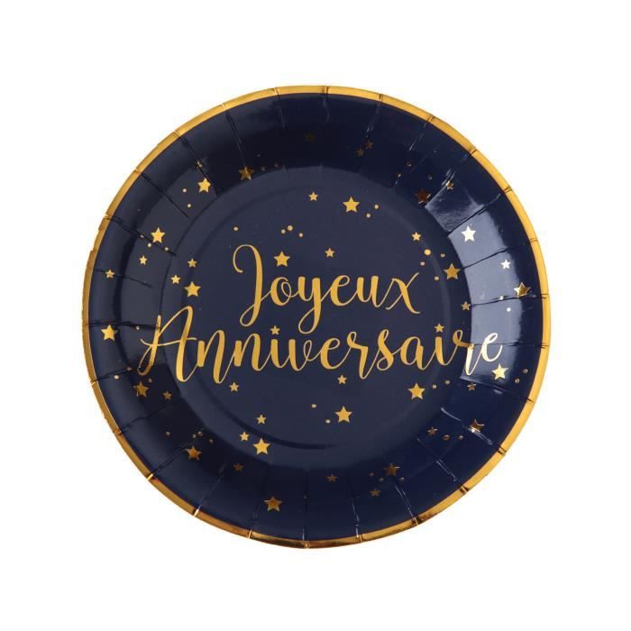10 Assiettes Carton Joyeux Anniversaire Bleu Marine 22 5 Cm Bleu Fonce Cdiscount Jeux Jouets 10 Assiettes Carton Joyeux Anniversaire Bleu Marine 22 5 Cm Bleu Fonce Cdiscount Jeux Jouets