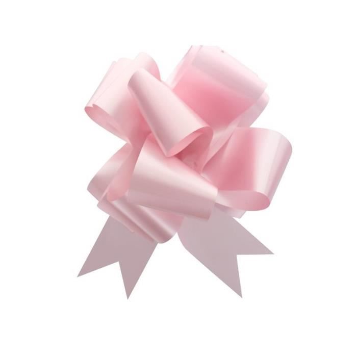 30 x 30 mm Violet Tirer Nœud Ruban idéal mariage Papier Cadeau Fleuriste paniers corbeilles
