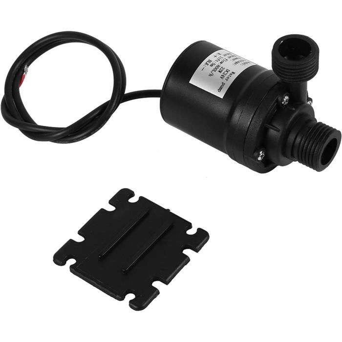 Mini Pompe à Eau Solaire DC 24V 800L/H 5M - Pompe Submersible Brushless Pour Aquarium Et Fontaine