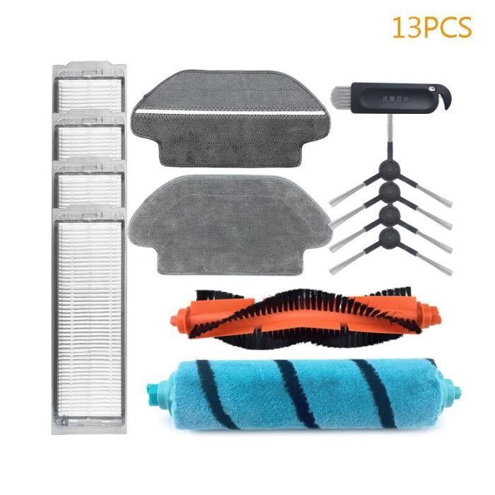 Lot de chiffon lavable, brosse et filtre HEPA pour aspirateur  Xiaomi,ensemble de pièces de rechange et d'acce Gris clair -GZ5443 -  Cdiscount Electroménager
