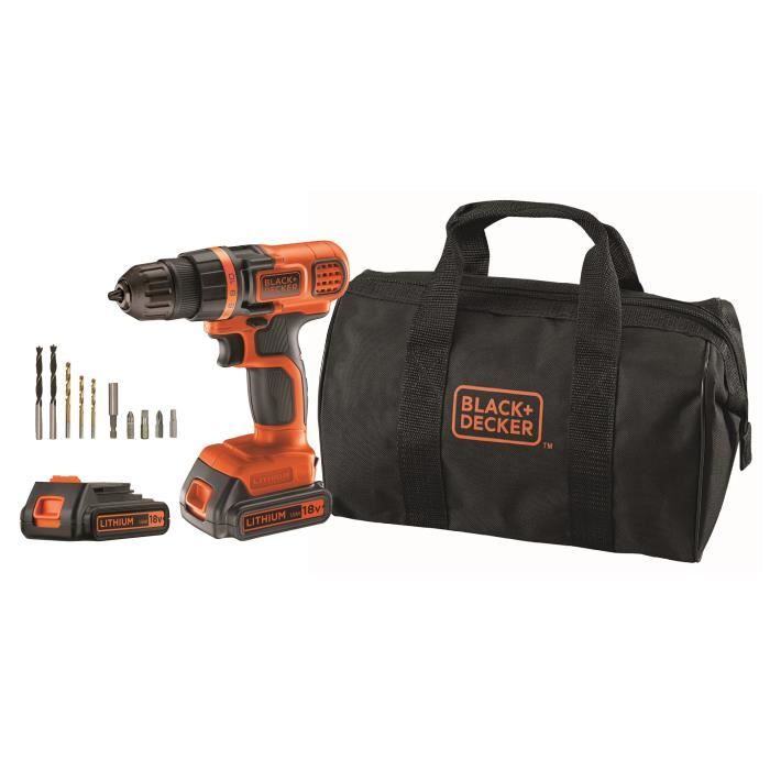 Black Decker Perceuse Sans Fil Ultra Compacte 18v Achat Vente Perceuse Black Decker Perceuse Sans Fil Ultra Compacte 18v Cdiscount