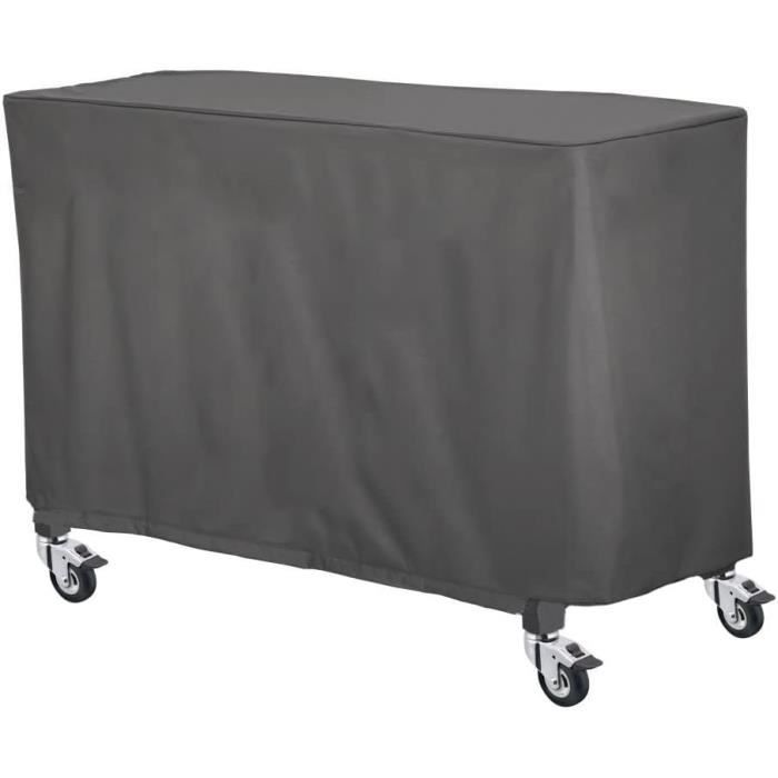 Housse De Protection Pour Chariot à Roulettes - 140x90x70 Cm, 2 Fermetures éclair - Qualité Alimentaire, étanche - 2